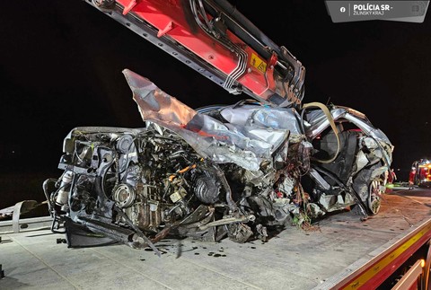 tragická nehoda čelná zrážka kysucký lieskovec (2)