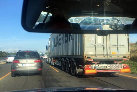 nehoda D1 Triblavina kolóna