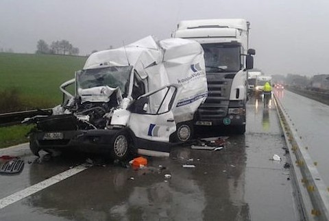 Nehoda na D1 smerom na Brno 