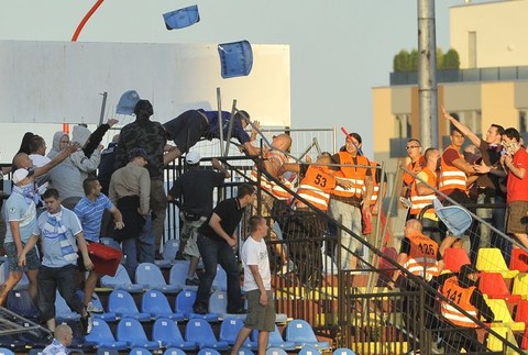 Slovan fans bitka stuttgart