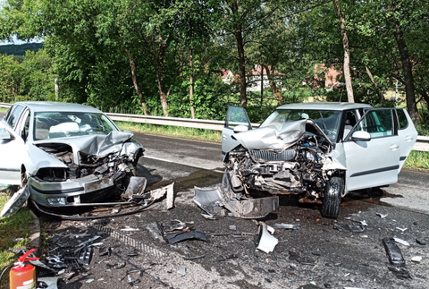 Vážna nehoda v Luhačoviciach