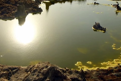 V Etiópii majú bránu do pekiel. Takto vyzerá Danakilská preliačina