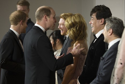 Princovia na premiére Star Wars