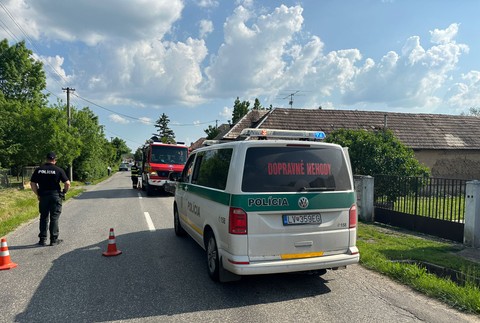 Zrážka aut Sikenica