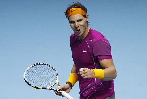 Rafael Nadal na Masters v Londýne