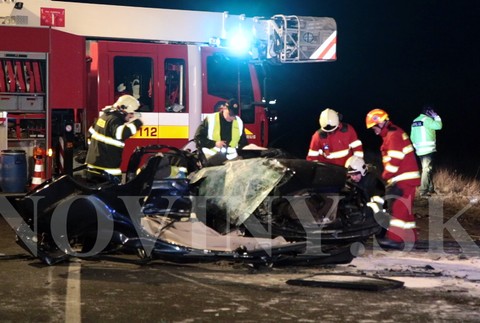 Smrteľná nehoda pri obci Stará Kremnička v okrese Žiar nad Hronom 2