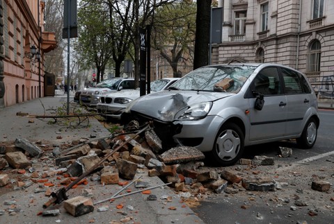 Zemetrasenie v Chorvátsku