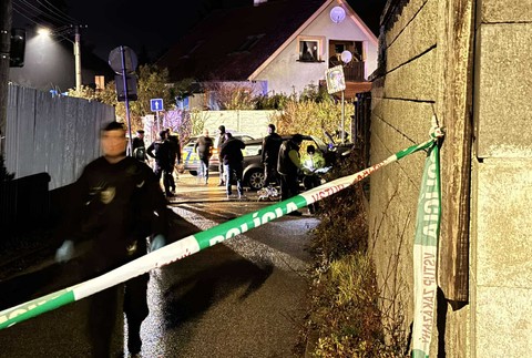 polícia naháňačka Záhorská Bystrica