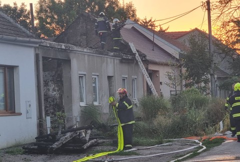 Požiar rodinného domu