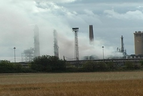 Duslo Šaľa, dym, celok 2