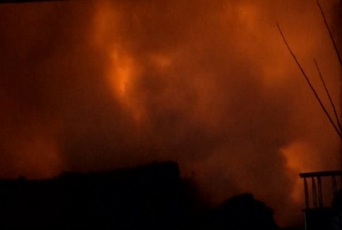 Rozsiahly požiar zachvátil dve stodoly 