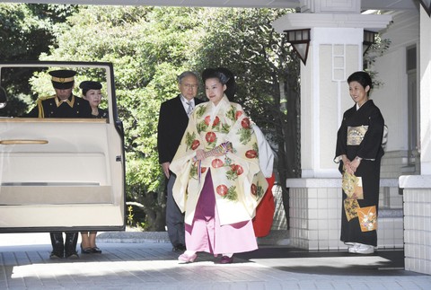 Svadba japonskej princeznej