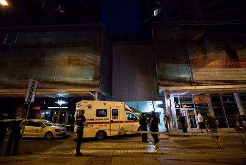 Tri veže_streľba_Bratislava_postrelený muž