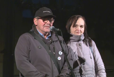 Občiansky protest v Bratislave