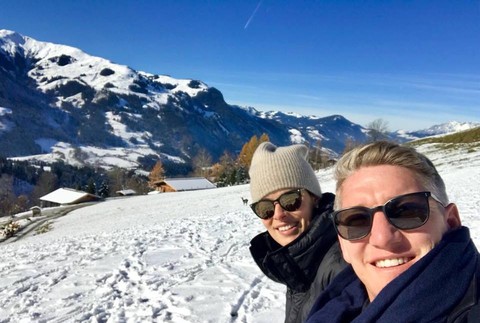 Bastian Schweinsteiger a Ana Ivanovič