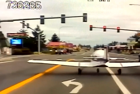 Núdzové pristátie lietadla