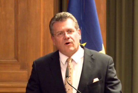 Šefčovič o plynovej zmluve