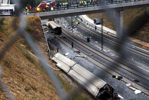 Španielsko vykoľajený vlak 2