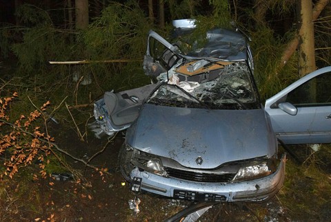 Nehoda tínedžeri Červená Skala