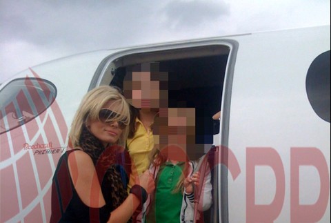 Petra Krištufková na Kočnerovej jachte