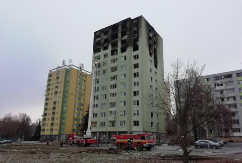 Deň po výbuchu v Prešove