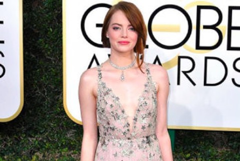 Emma na Zlatých Glóbusoch