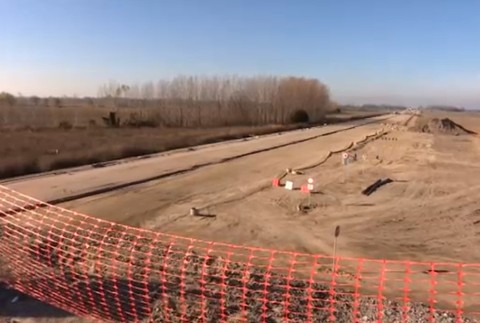 Výstavba rýchlostnej cesty R7 a diaľnice D4