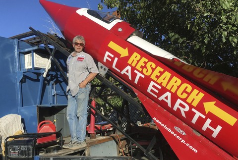 Mike Hughes, plochá zem raketa 3