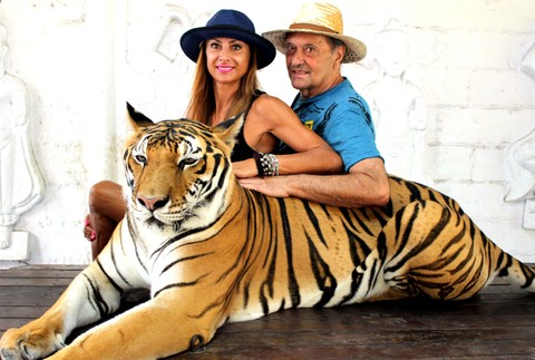 Zora Illiáš Czoborová v Thajsku