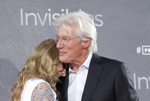 Richard Gere s manželkou