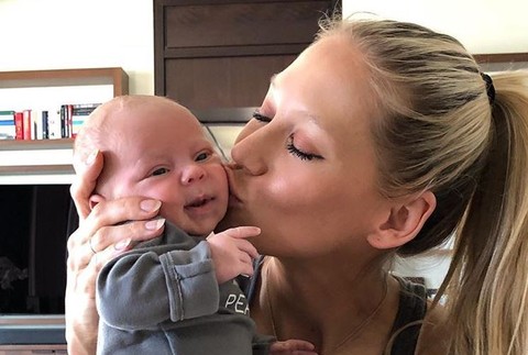 Kurnikovová s dcérkou