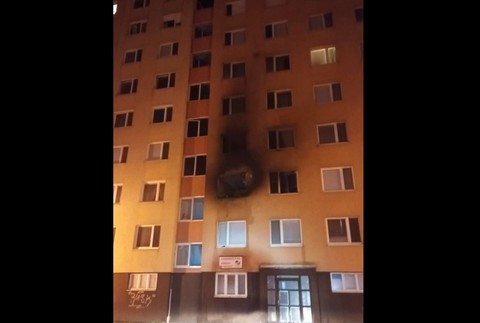 Požiar Petržalka 3