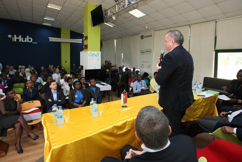 Andrej Kiska v Afrike