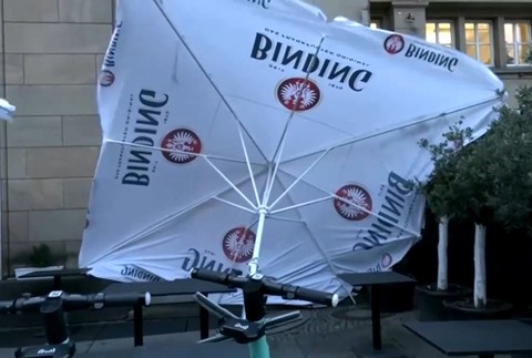 Česko potrápil silný vietor