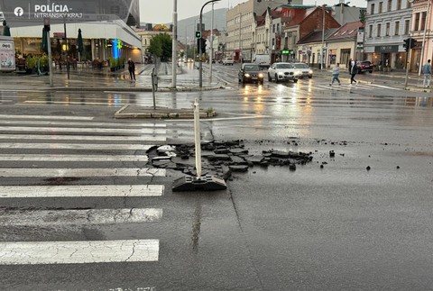záplavy v nitre