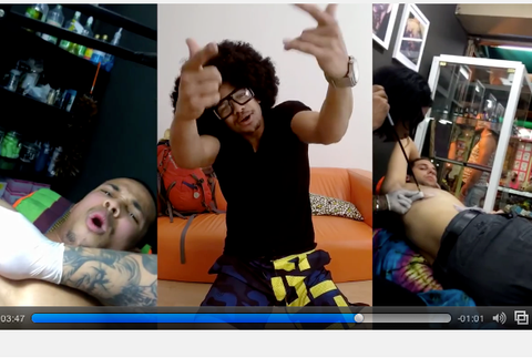 Ben Thajsko 2014 tetovanie