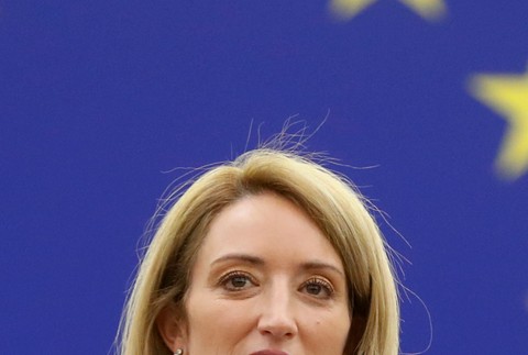 Predsedníčka Európskeho parlamentu Roberta Metsola