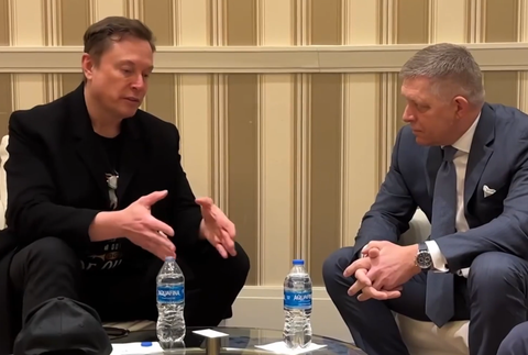 elon musk a robert fico 2