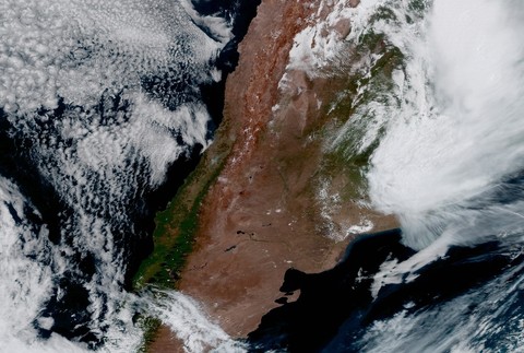 Argentína, NASA, Goes-16, družica