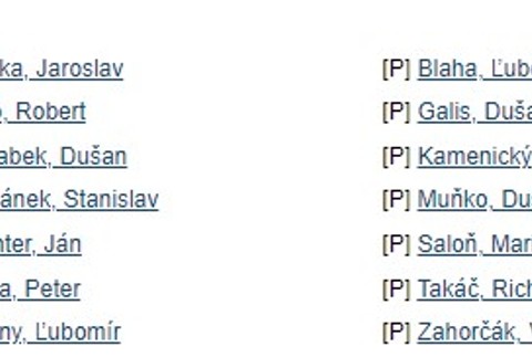 Hlasovanie o vydaní Roberta Fica - Smer-SD