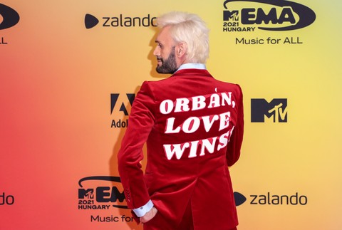 Európske ceny MTV v Budapešti 1