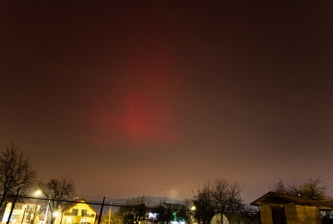 polárna žiara - Belá nad Cirochou