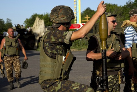 Ukrajina - uzavretý hraničný priestor v Amrisiivke 2