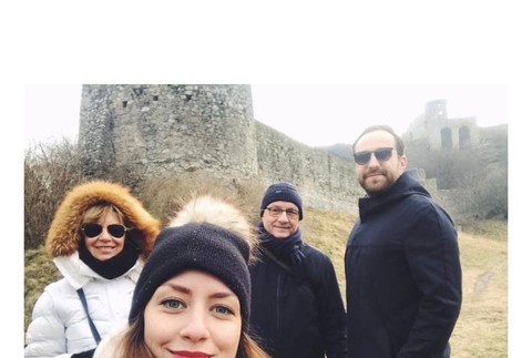 Heribanovci s dcérou a zaťom