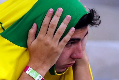 Smútok v očiach fanúšika