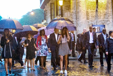 Barack Obama na návšteve Kuby