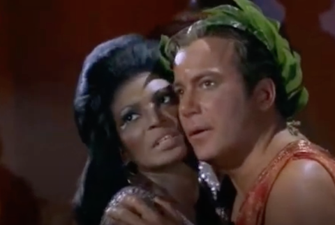 Nichelle Nichols ako Uhura v Star Treku