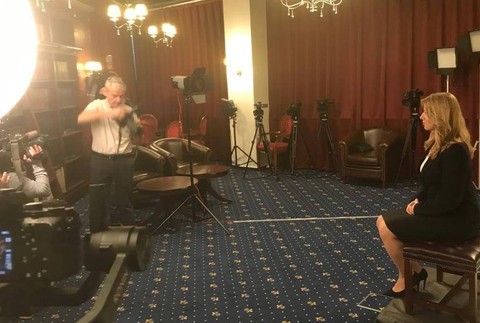 Zuzana Čaputová, fotenie na oficiálny portrét