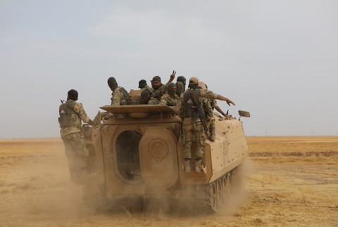 Turecká ofenzíva na severe Sýrie 