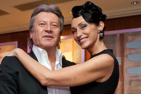 Sisa Sklovská a Juraj Lelkeš_manželia spolu